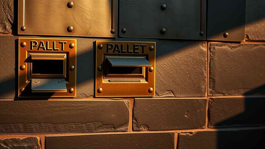 Cold email B2B e consenso GDPR: cassette postali in ottone brunito su facciata in ardesia